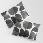 Mid Century, Retro Geometric Art Pillow Sham Gallery Image 3