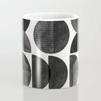 Mid Century, Retro Geometric Art Coffee Mug Gallery Image 4