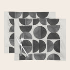 Mid Century, Retro Geometric Art Placemat Gallery Image 1