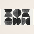 Mid Century, Retro Geometric Art Desk Mat Gallery Image 3