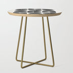 Mid Century, Retro Geometric Art Side Table Gallery Image 1