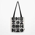 Mid Century, Retro Geometric Art Tote Bag Gallery Image 2