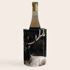 Two Elk in the Canadian Rocky Mountains Wine Chiller Gallery Image 1