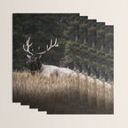 Two Elk in the Canadian Rocky Mountains Wrapping Paper Gallery Image 3
