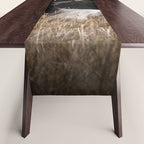 Two Elk in the Canadian Rocky Mountains Table Runner Gallery Image 1