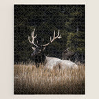 Two Elk in the Canadian Rocky Mountains Jigsaw Puzzle Gallery Image 1