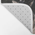 Two Elk in the Canadian Rocky Mountains Bath Mat Gallery Image 2