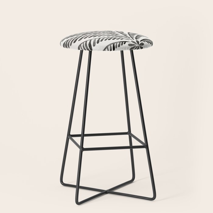 Palm Tree - Black Stool Gallery Image 1