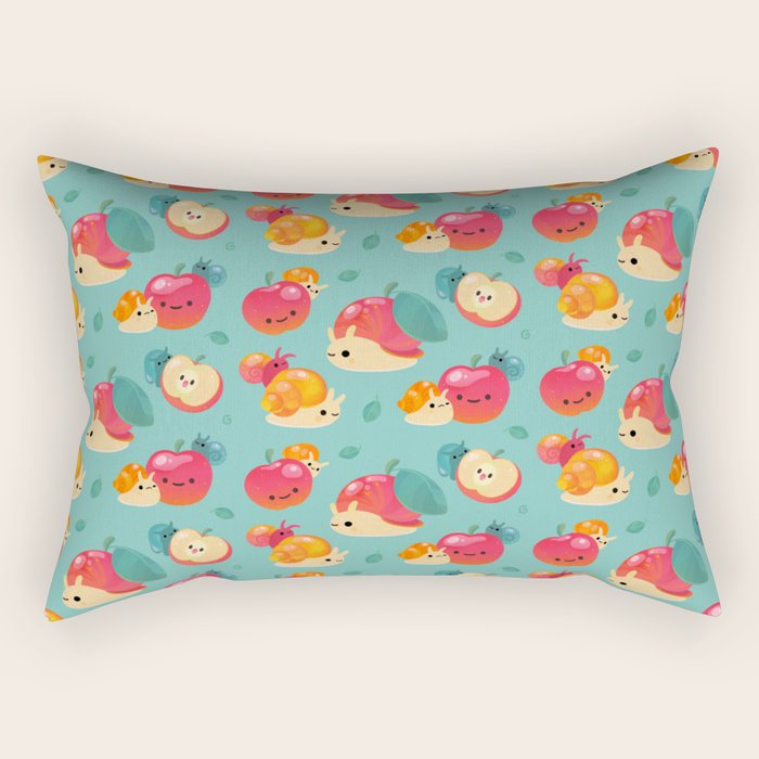 Apple snail Rectangular Pillow Gallery Image 1