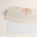 Snowflake Boho Christmas Decor Modern Earth Tones Wrapping Paper Gallery Image 2