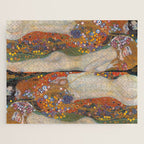 Gustav Klimt "Water Serpents" Jigsaw Puzzle Gallery Image 1