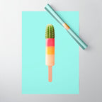 CACTUS POPSICLE Wrapping Paper Gallery Image 1