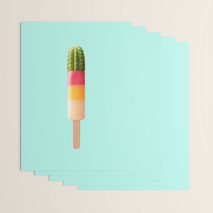 CACTUS POPSICLE Wrapping Paper Gallery Image 3