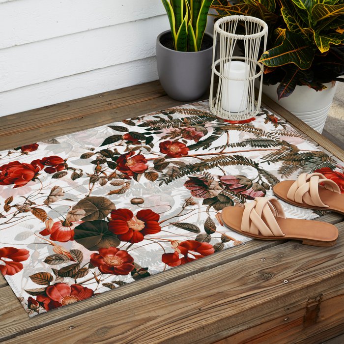 Vintage Garden III Outdoor Rug Gallery Image 2