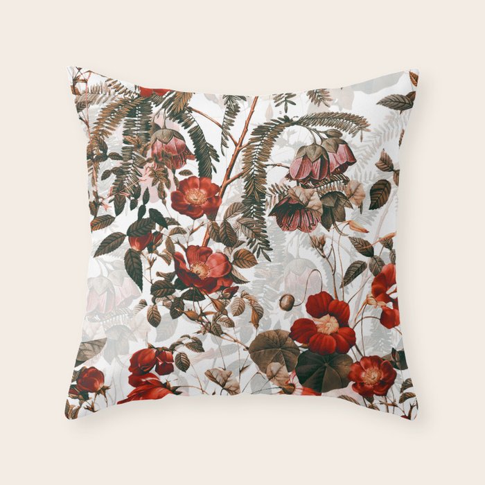 Vintage Garden III Throw Pillow Gallery Image 6