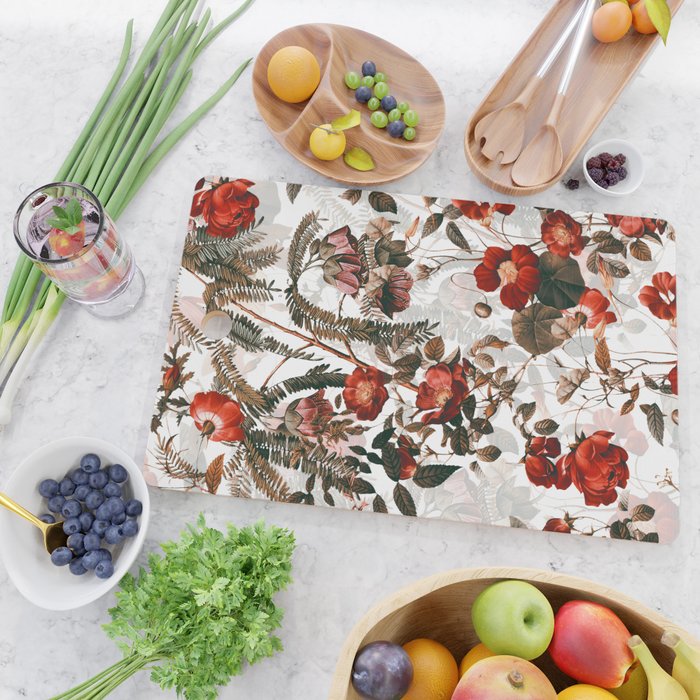 Vintage Garden III Cutting Board Gallery Image 2