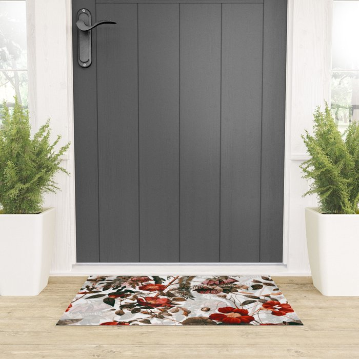 Vintage Garden III Welcome Mat Gallery Image 3