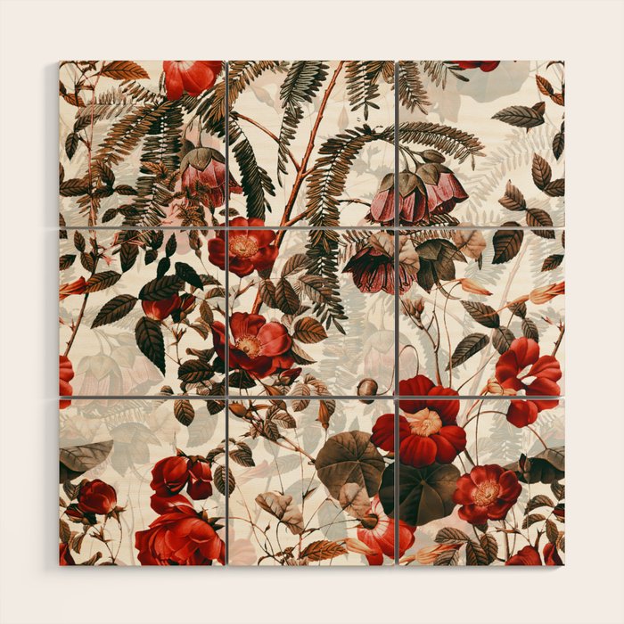 Vintage Garden III Wood Wall Art Gallery Image 1