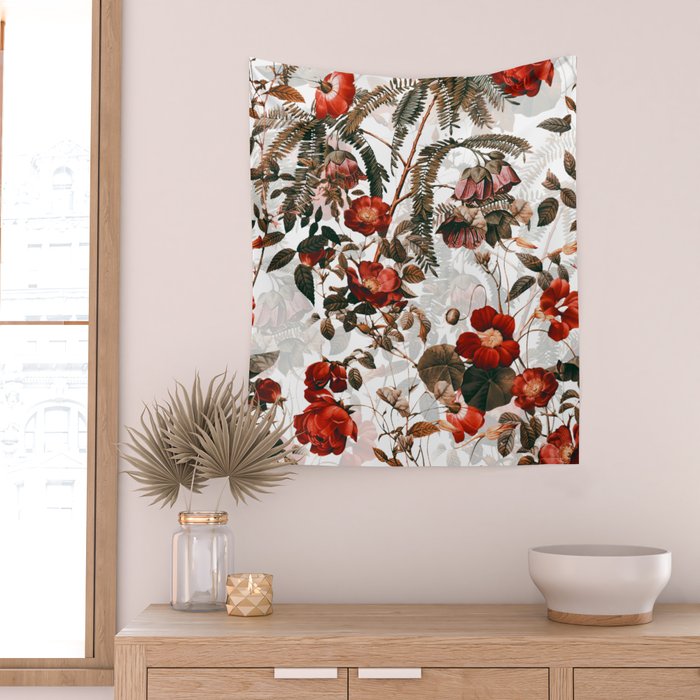 Vintage Garden III Wall Tapestry Gallery Image 2