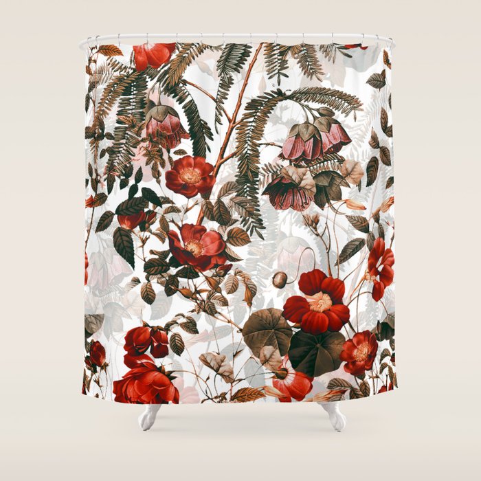 Vintage Garden III Shower Curtain Gallery Image 1