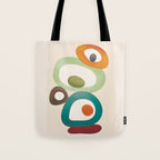 Mid-Century Modern Abstract Art 03 Tote Bag Gallery Image 1