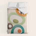 Mid-Century Modern Abstract Art 03 Duvet Cover Gallery Image 6