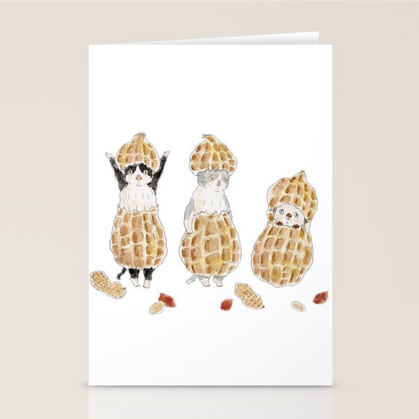 peanuts nyanco Stationery Card Gallery Image 2