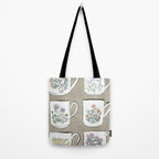 Coffee & Wildflowers Tote Bag Gallery Image 2