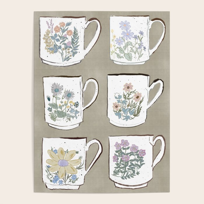 Coffee & Wildflowers Poster Gallery Image 1