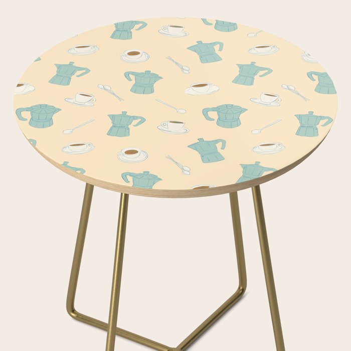 Moka Pots and Espresso Cups Side Table Gallery Image 2