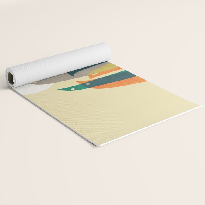 Wild birds at the beach Yoga Mat Gallery Image 2