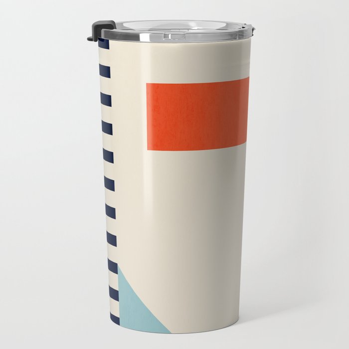 Minimal Geometric 211 Travel Mug Gallery Image 3