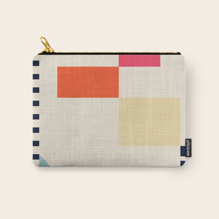 Minimal Geometric 211 Carry All Pouch Gallery Image 1