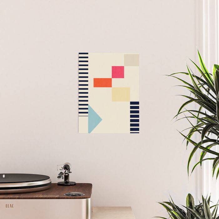 Minimal Geometric 211 Poster Gallery Image 2