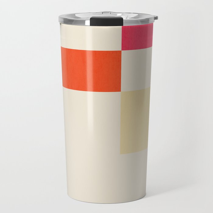Minimal Geometric 211 Travel Mug Gallery Image 1