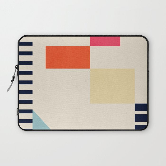 Minimal Geometric 211 Laptop Sleeve Gallery Image 1