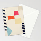 Minimal Geometric 211 Stationery Card Gallery Image 2