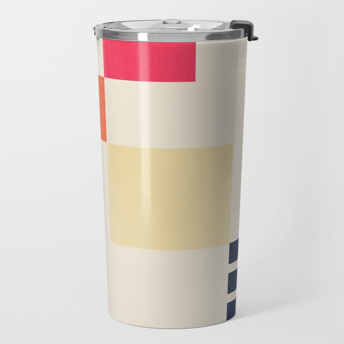 Minimal Geometric 211 Travel Mug Gallery Image 2