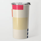 Minimal Geometric 211 Travel Mug Gallery Image 2