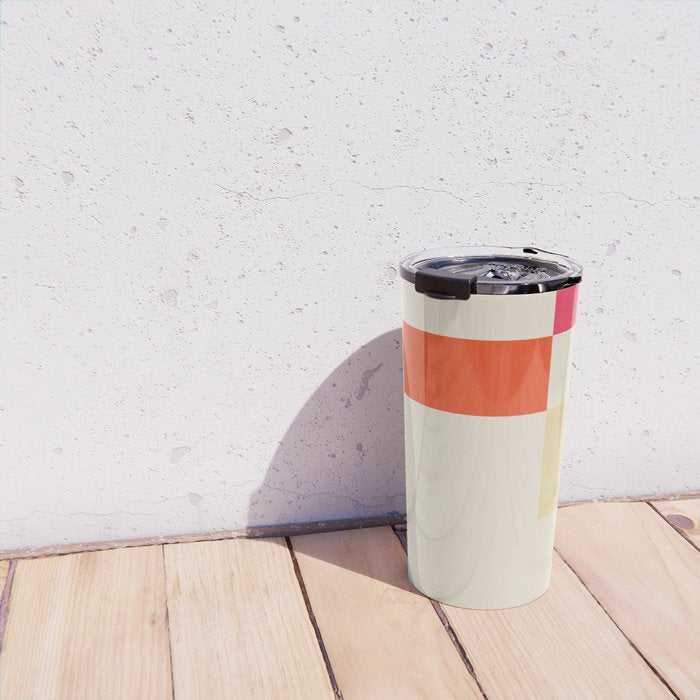 Minimal Geometric 211 Travel Mug Gallery Image 4