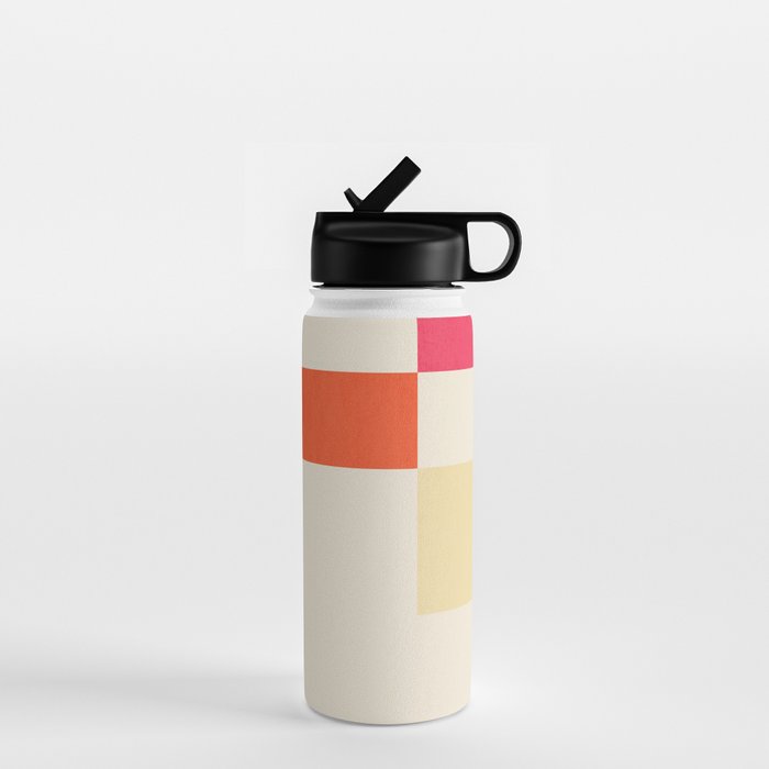 Minimal Geometric 211 Water Bottle Gallery Image 1