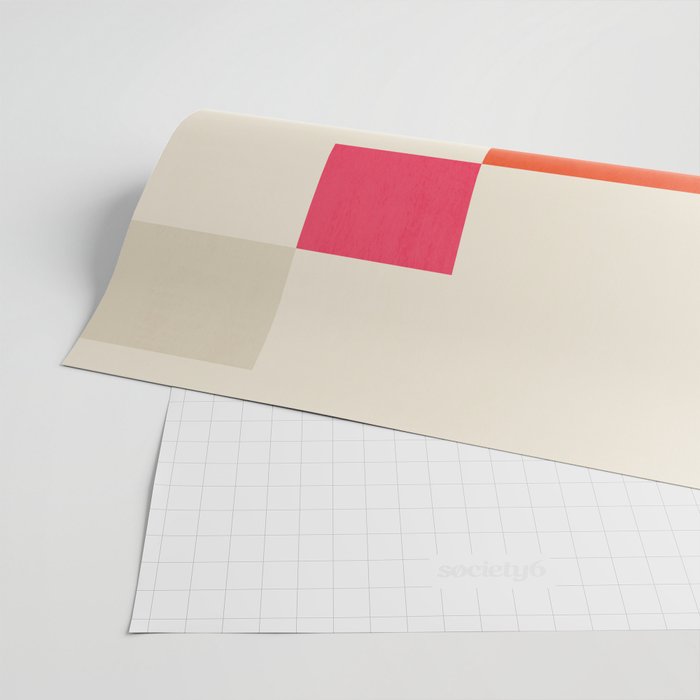 Minimal Geometric 211 Wrapping Paper Gallery Image 2