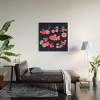 Cherry shrimp and Cherry barb Wood Wall Art Gallery Image 2