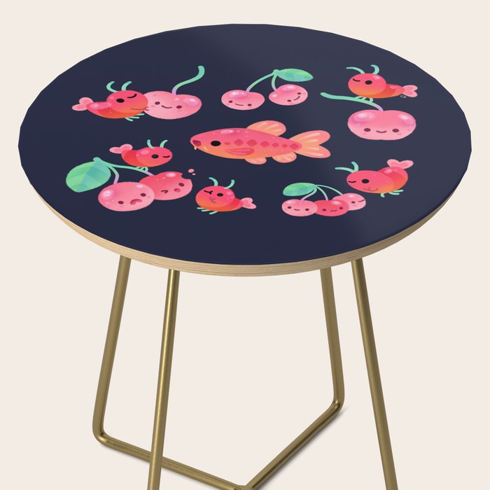 Cherry shrimp and Cherry barb Side Table Gallery Image 2