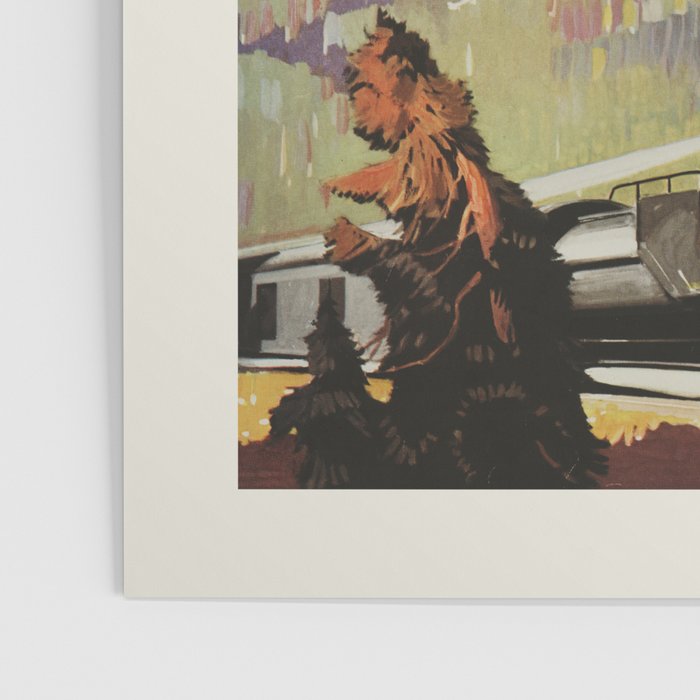 Vintage American Travel Poster - Shasta Route, 1950 Poster Gallery Image 3