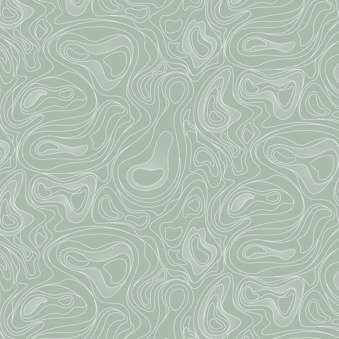 Sage Green Line Art Coffee Mug Gallery Image 2