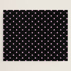 Dotted (Pink & Black Pattern) Jigsaw Puzzle Gallery Image 1