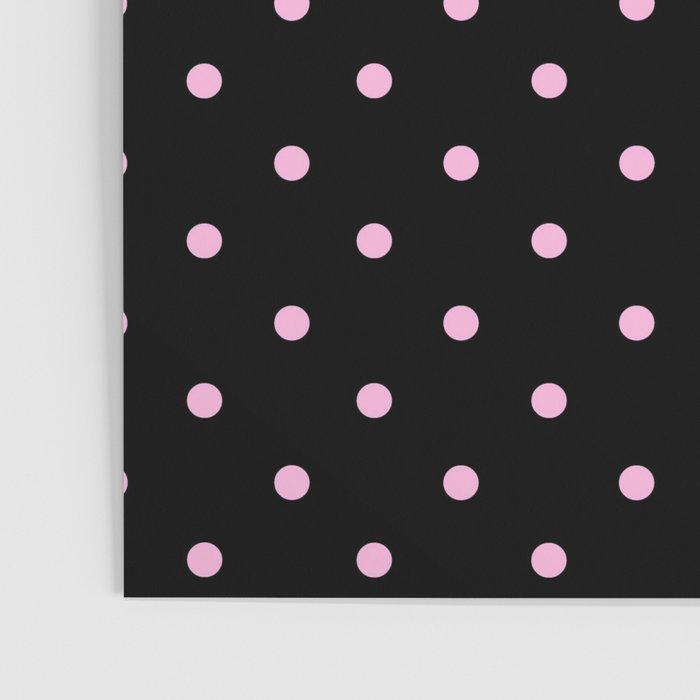 Dotted (Pink & Black Pattern) Poster Gallery Image 3
