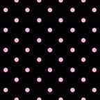 Dotted (Pink & Black Pattern) Coffee Mug Gallery Image 2
