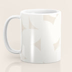 Contemporary Abstract Shapes - Neutral Off White Coffee Mug Gallery Image 3